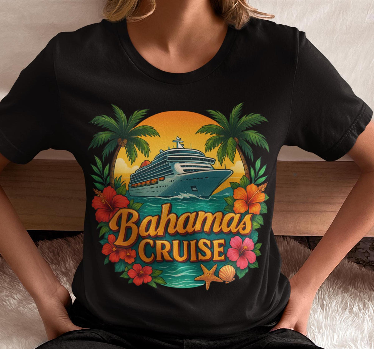Bahamas Cruise Shirt, Cruise Shirt, Tropical Cruise Ship Graphic Shirt