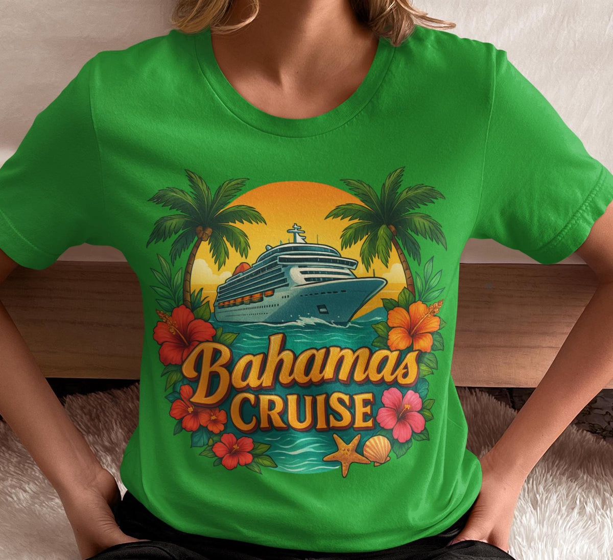 Bahamas Cruise Shirt, Cruise Shirt, Tropical Cruise Ship Graphic Shirt