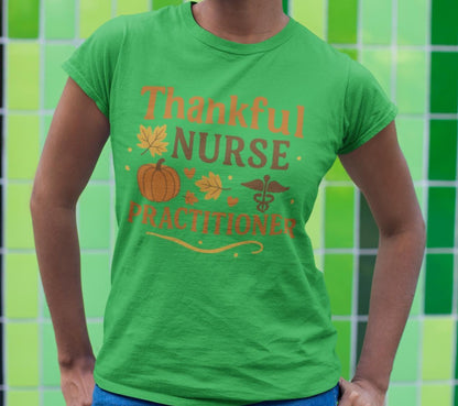 Thankful Nurse Practitioner Shirt, Fall NP Shirt, NP Thanksgiving Shirt, Retro Autumn Medical, Thanksgiving Healthcare Shirt, NP Gift