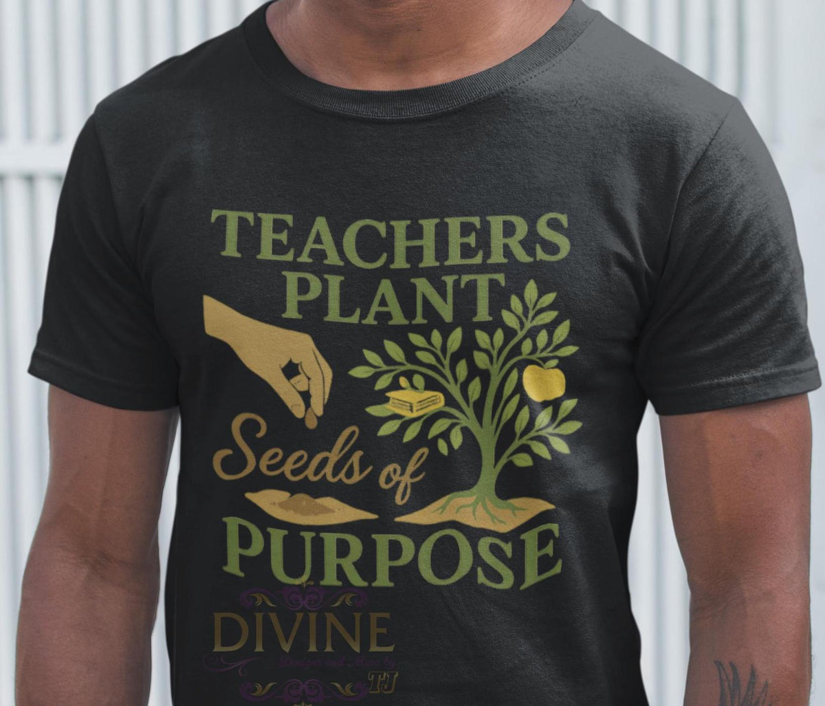 Teachers Plant Seeds of Purpose Shirt, Teacher Appreciation Gift, Inspirational Teacher Shirt, Back to School Shirt, New Teacher Life