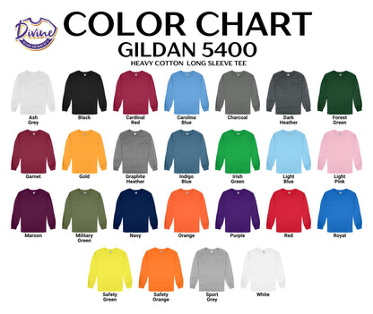 Custom Long Sleeve T Shirt, Personalized Long Sleeve Shirt, Custom Logo or Text Shirt, Team Event Shirt, Business or Group Apparel