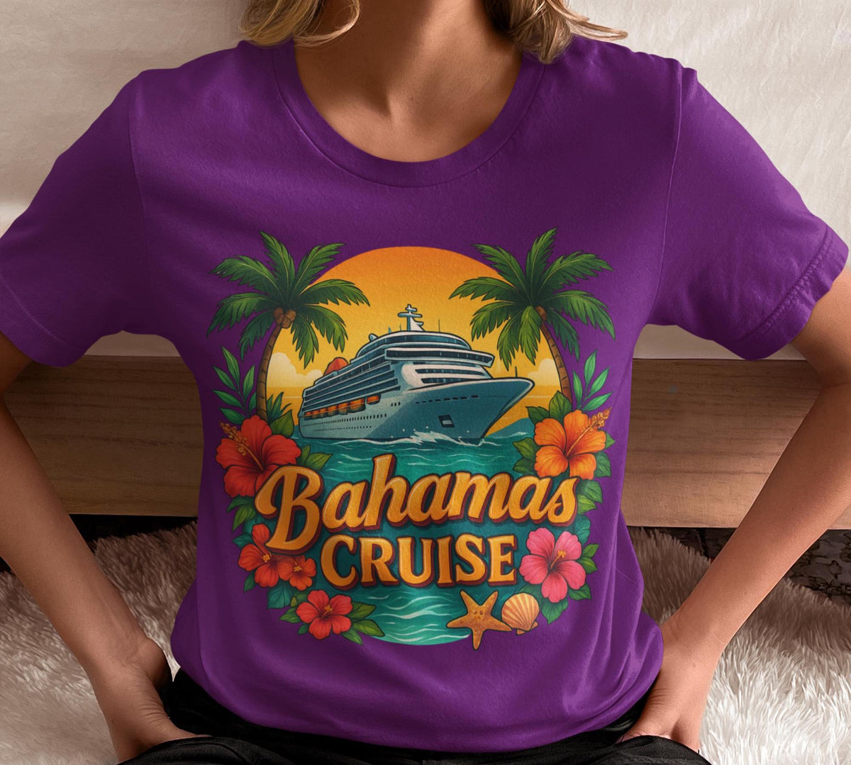 Bahamas Cruise Shirt, Cruise Shirt, Tropical Cruise Ship Graphic Shirt
