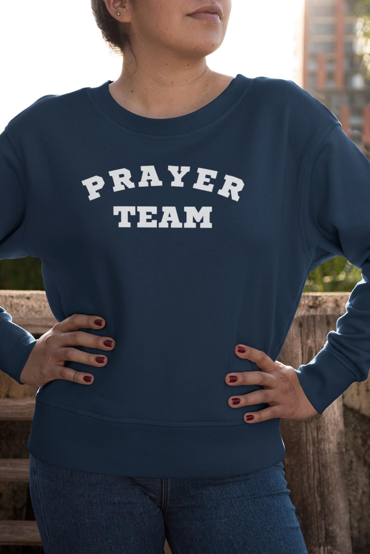 Prayer Team Sweatshirt, Faith Crewneck, Christian Sweatshirt, Church Sweatshirt, Religious Pullover,   Unisex Christian Crewneck, Faith Gift
