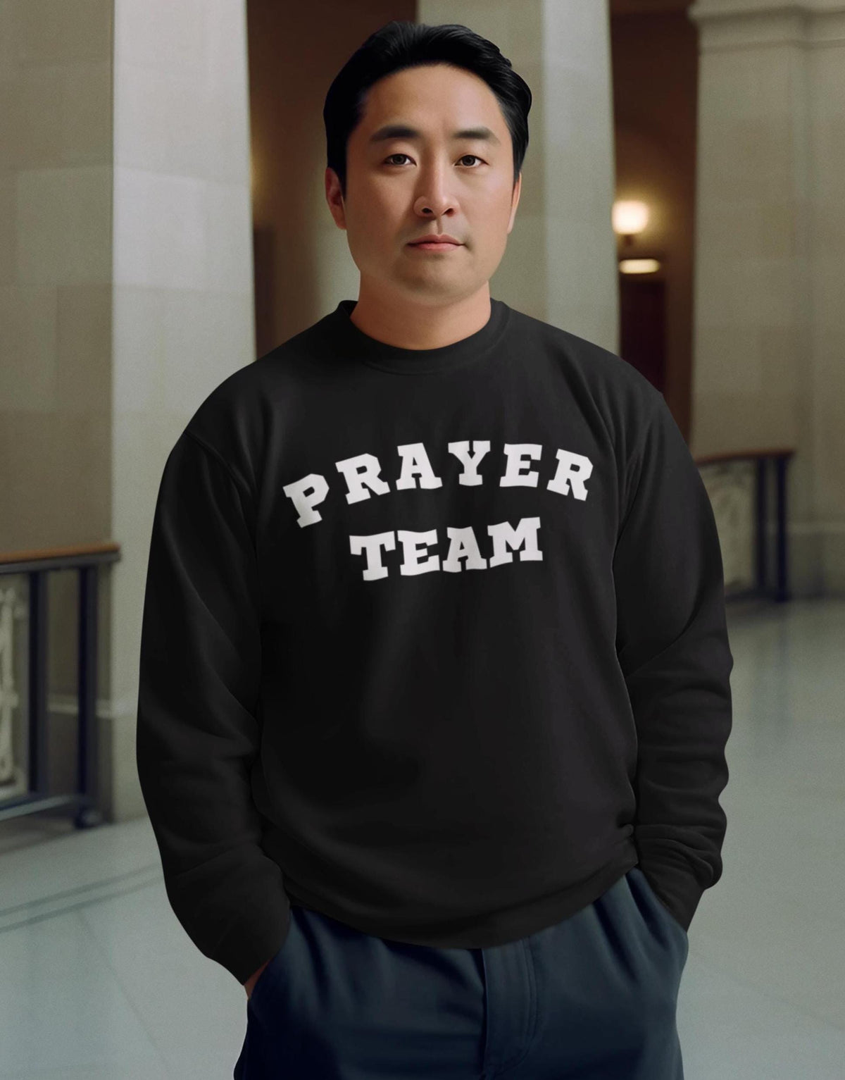 Prayer Team Sweatshirt, Faith Crewneck, Christian Sweatshirt, Church Sweatshirt, Religious Pullover,   Unisex Christian Crewneck, Faith Gift