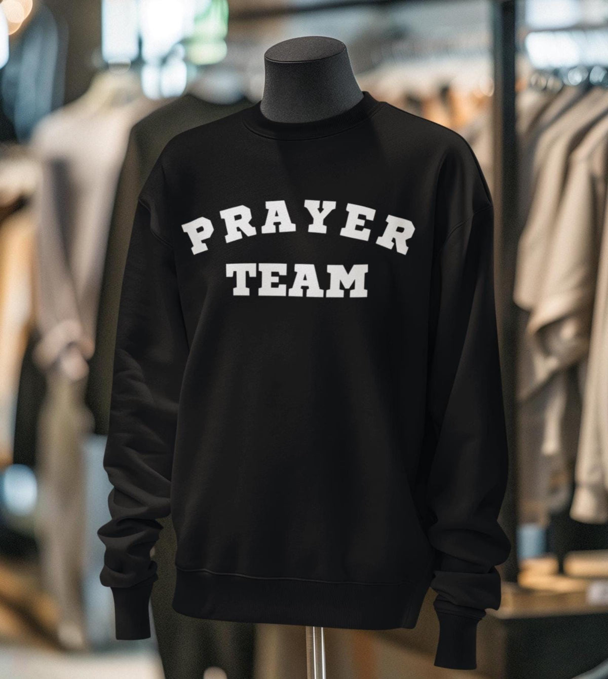Prayer Team Sweatshirt, Faith Crewneck, Christian Sweatshirt, Church Sweatshirt, Religious Pullover,   Unisex Christian Crewneck, Faith Gift