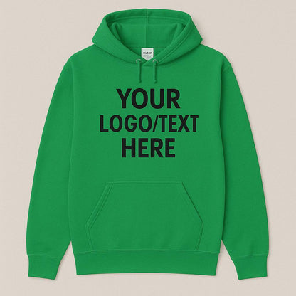 Custom Gildan Hoodie, Personalized Text Hoodie, Logo Hoodie, Custom Pullover Sweatshirt, Team Hoodie, Group Hoodies, Bulk Order Hoodies