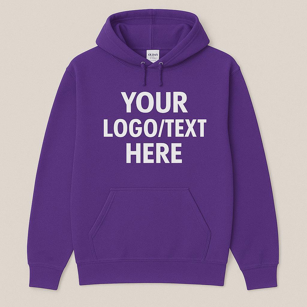 Custom Gildan Hoodie, Personalized Text Hoodie, Logo Hoodie, Custom Pullover Sweatshirt, Team Hoodie, Group Hoodies, Bulk Order Hoodies