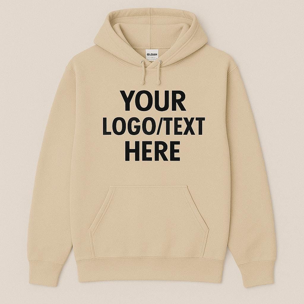 Custom Gildan Hoodie, Personalized Text Hoodie, Logo Hoodie, Custom Pullover Sweatshirt, Team Hoodie, Group Hoodies, Bulk Order Hoodies