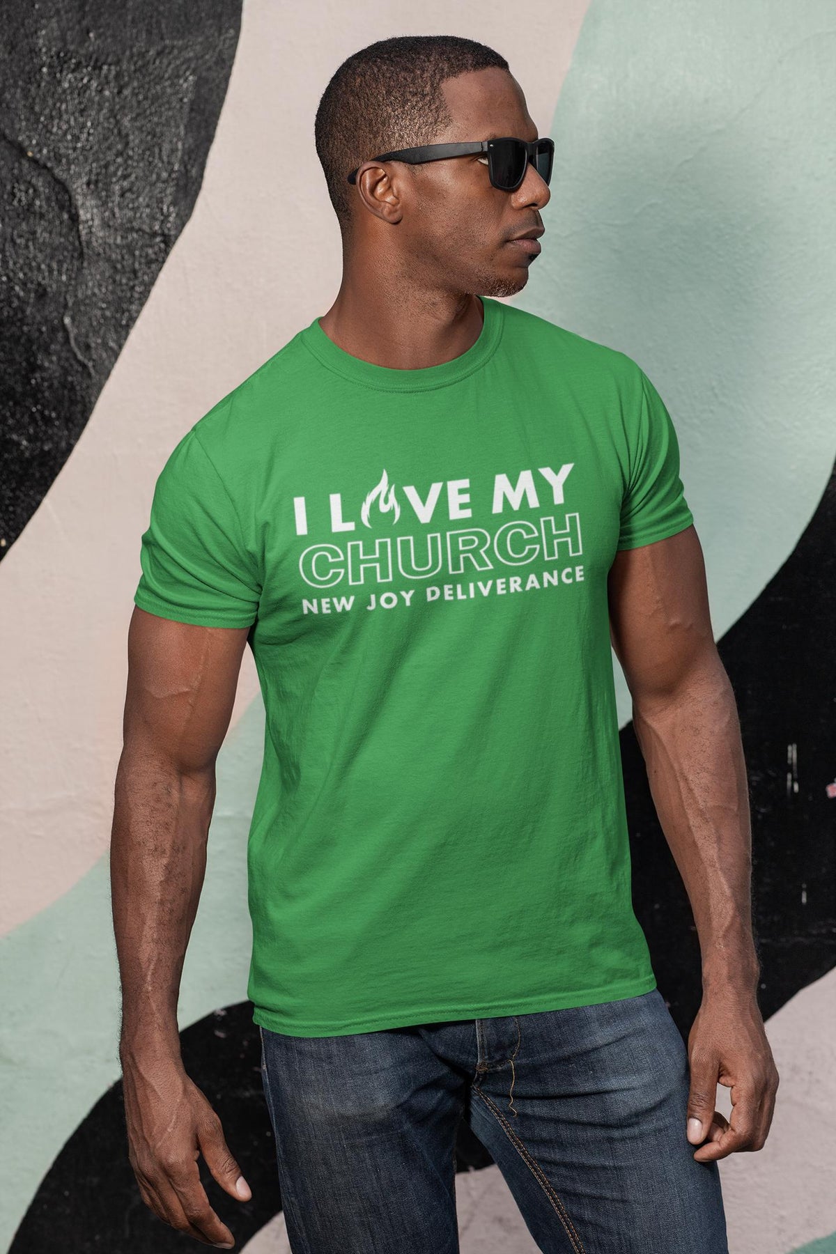 Custom I Love My Church Shirt, Christian Faith T-Shirt, Religious Tee, Pastor Appreciation Gift, Church Family Reunion Shirt