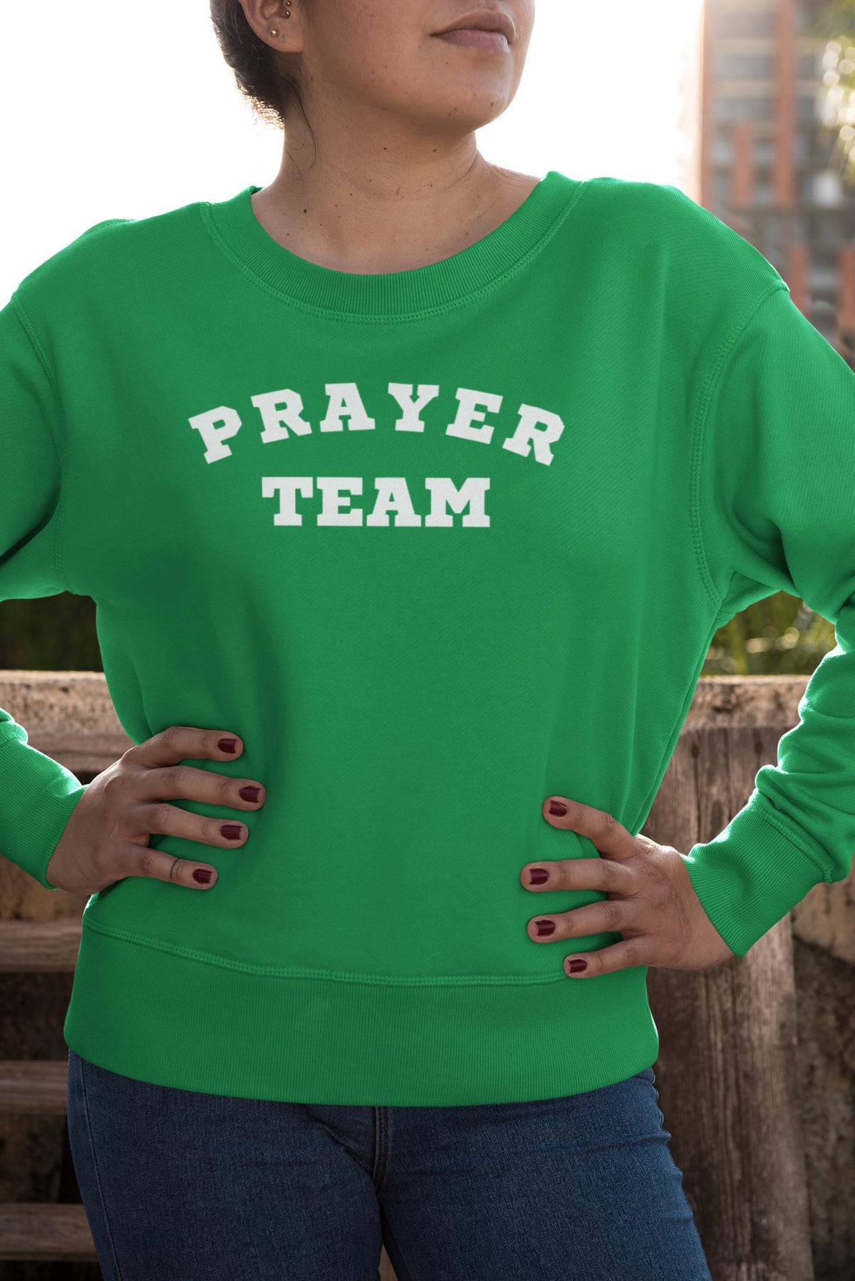 Prayer Team Sweatshirt, Faith Crewneck, Christian Sweatshirt, Church Sweatshirt, Religious Pullover,   Unisex Christian Crewneck, Faith Gift