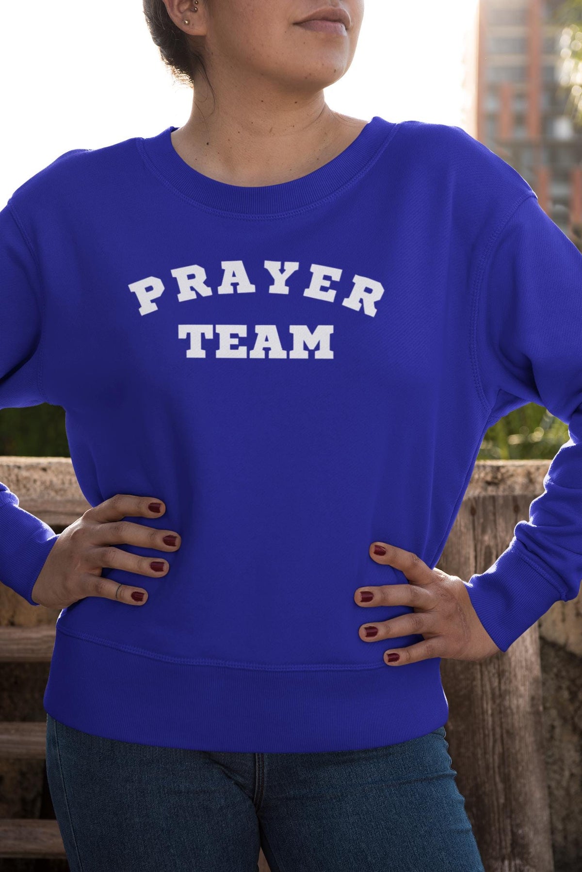 Prayer Team Sweatshirt, Faith Crewneck, Christian Sweatshirt, Church Sweatshirt, Religious Pullover,   Unisex Christian Crewneck, Faith Gift