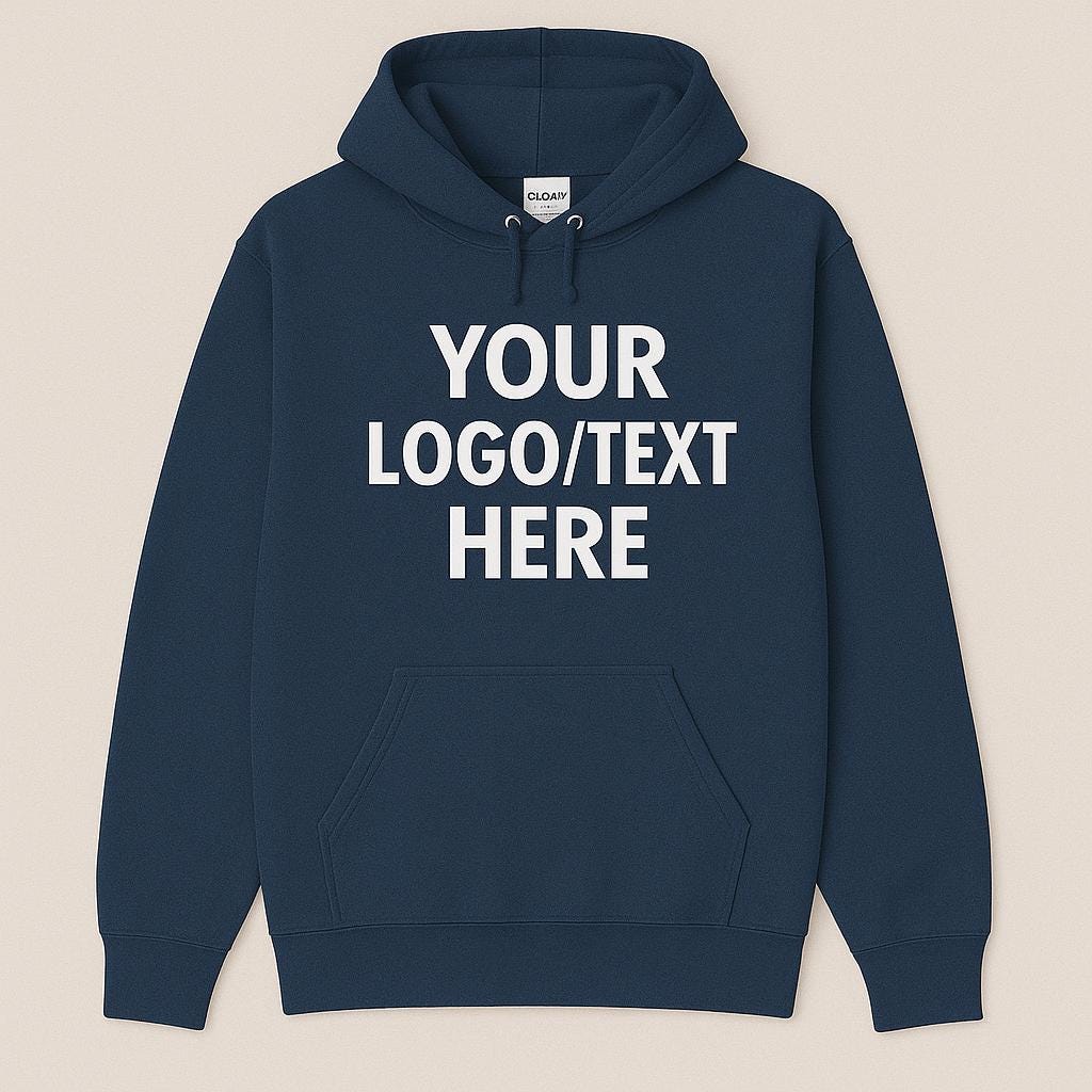 Custom Gildan Hoodie, Personalized Text Hoodie, Logo Hoodie, Custom Pullover Sweatshirt, Team Hoodie, Group Hoodies, Bulk Order Hoodies