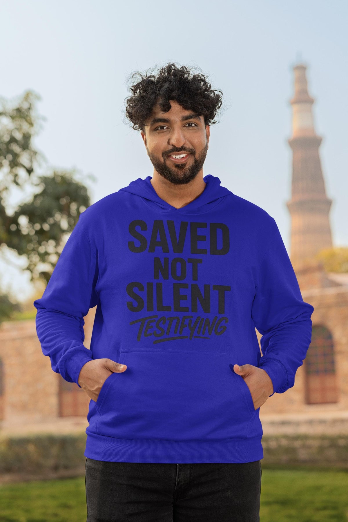 Saved Not Silent Testifying Shirt, Christian Streetwear Tee, Faith Graphic Tee, Unisex Christian Apparel, Christian Faith Hoodie, Hoodie