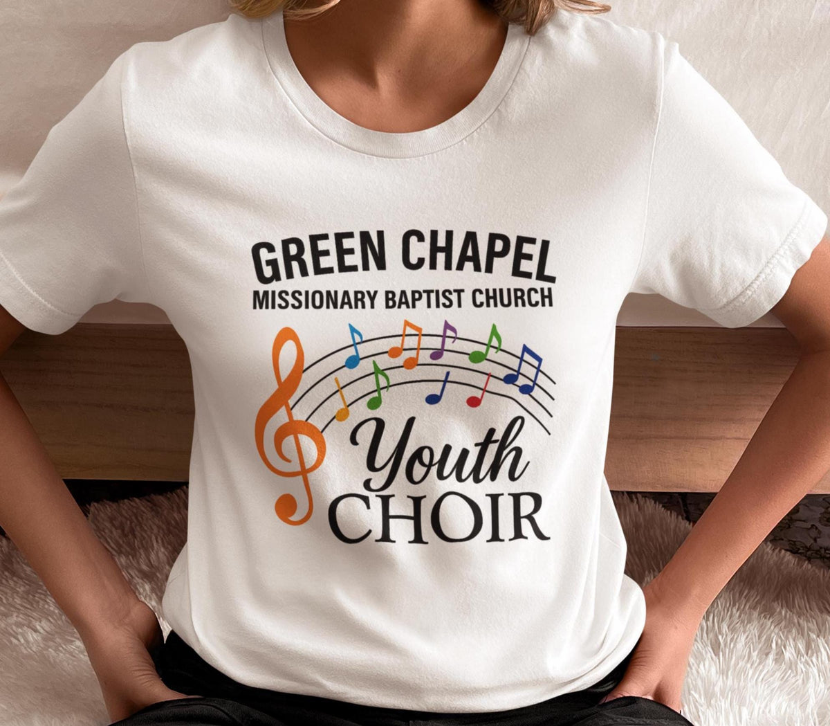 Youth Choir T-Shirt, Custom Church Shirt, Youth Choir Tee, Gospel Choir, Christian Group Shirts, Music Ministry Tee, Custom Church Apparel