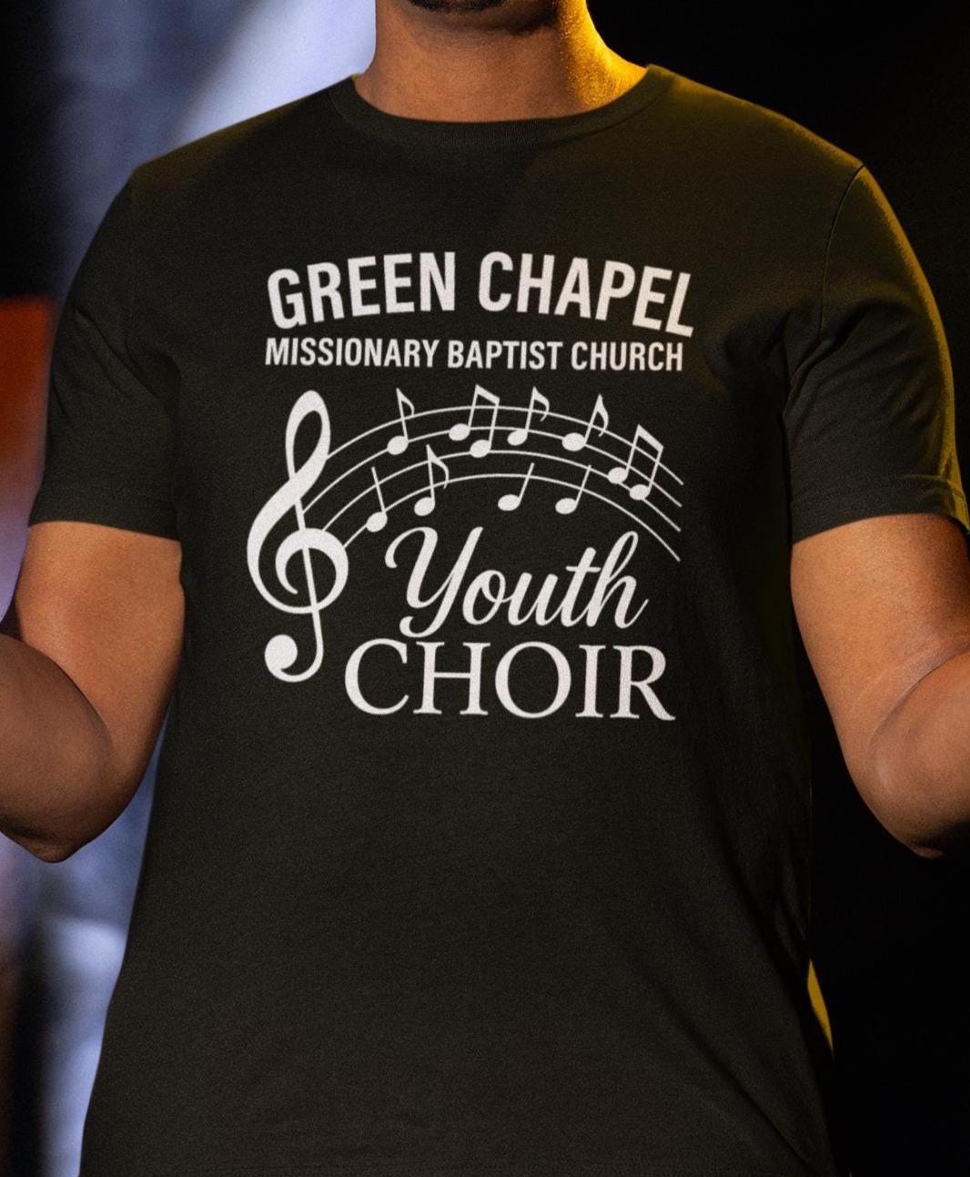 Youth Choir T-Shirt, Custom Church Shirt, Youth Choir Tee, Gospel Choir, Christian Group Shirts, Music Ministry Tee, Custom Church Apparel