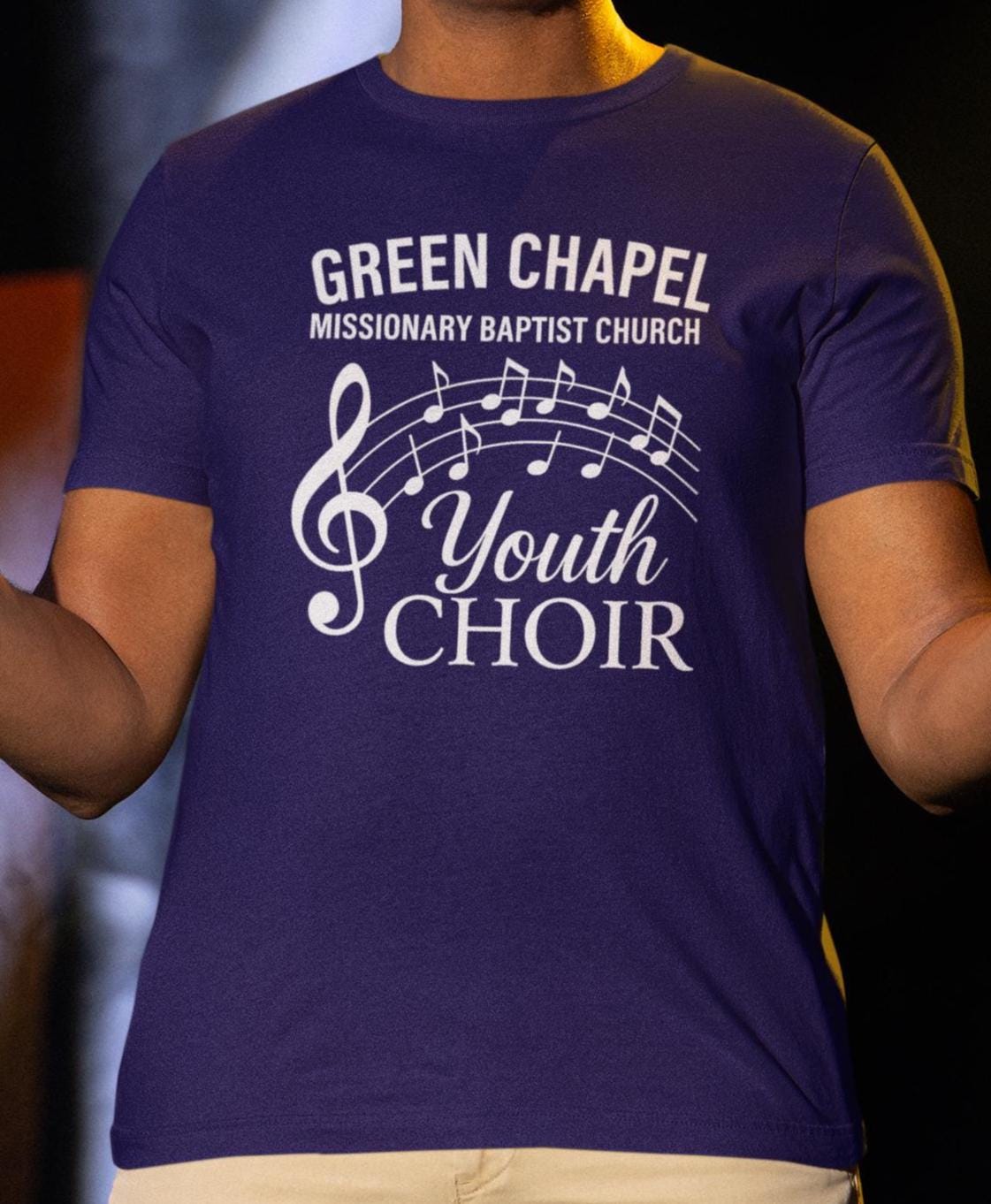 Youth Choir T-Shirt, Custom Church Shirt, Youth Choir Tee, Gospel Choir, Christian Group Shirts, Music Ministry Tee, Custom Church Apparel