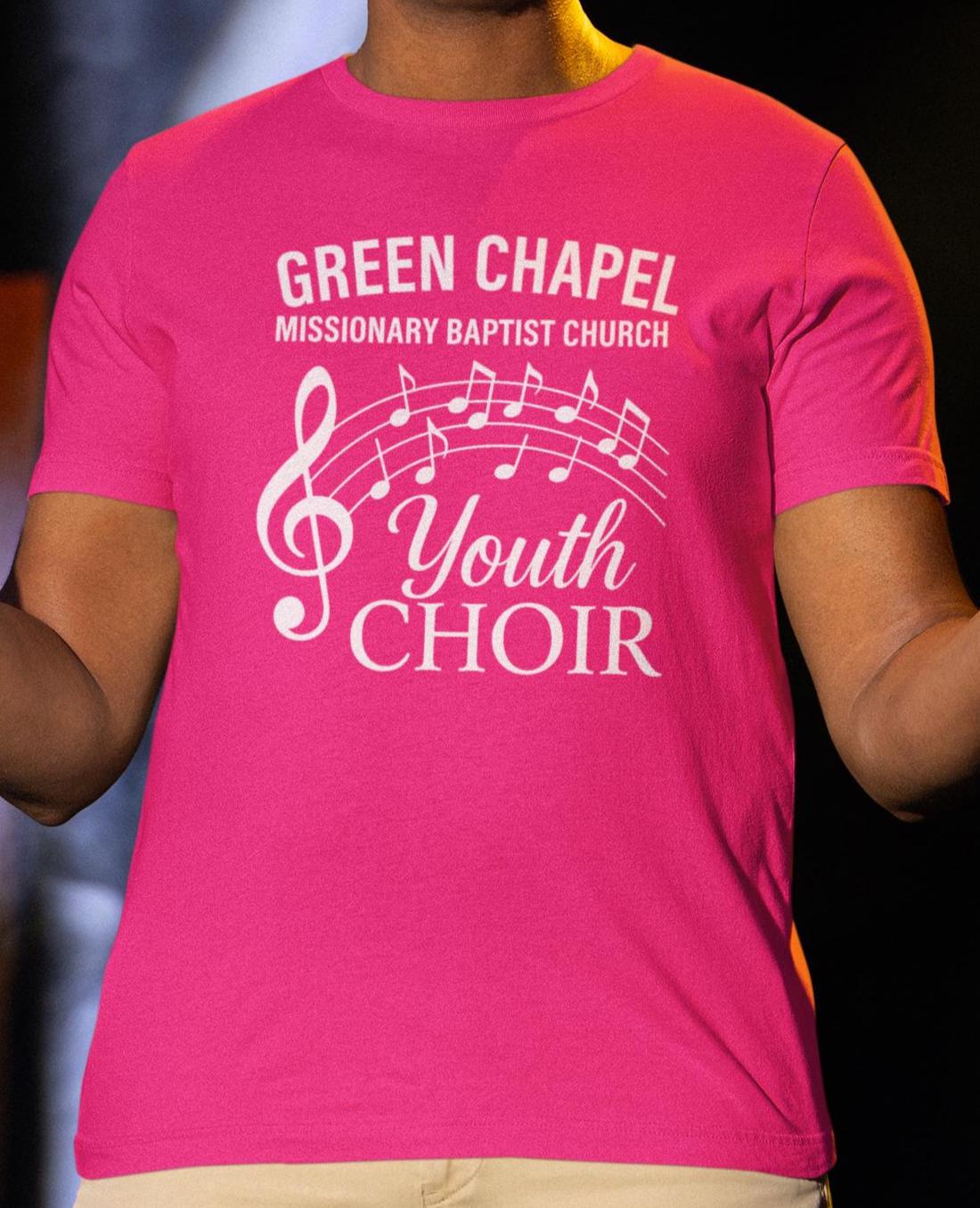 Youth Choir T-Shirt, Custom Church Shirt, Youth Choir Tee, Gospel Choir, Christian Group Shirts, Music Ministry Tee, Custom Church Apparel