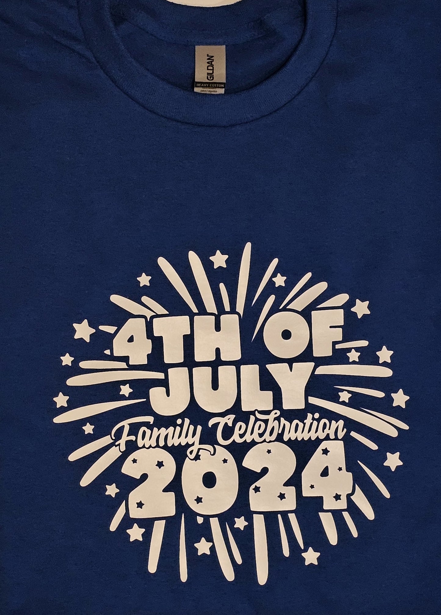 FOURTH OF JULY FAMILY CELEBRATION 2024 SHORT SLEEVE TSHIRT