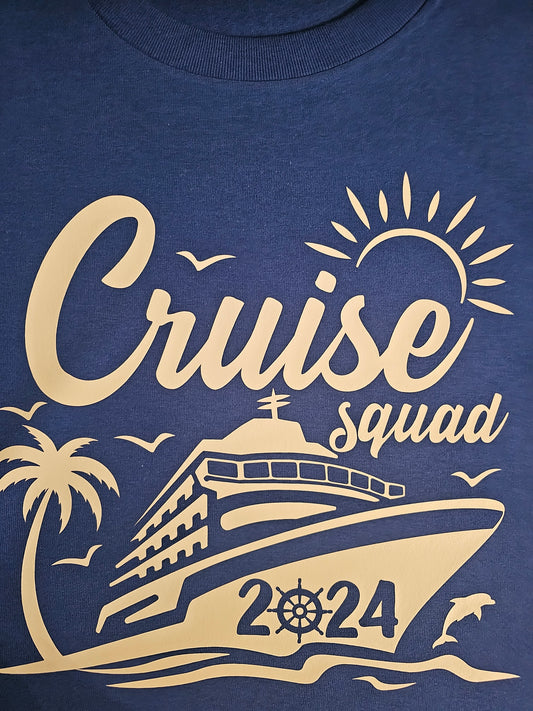 CRUISE SQUAD 2024 T SHIRT