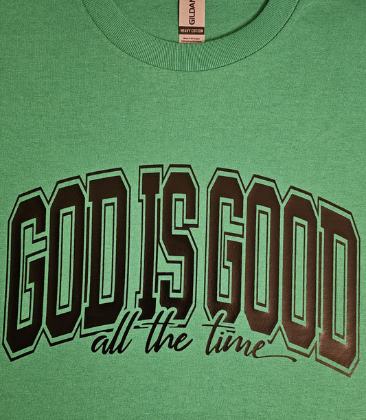 GOD IS GOOD SHORT SLEEVE T SHIRT