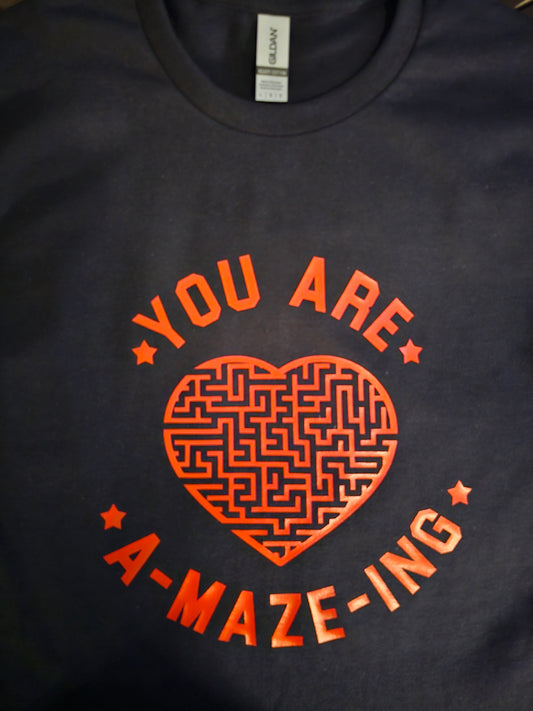 You Are A-Maze-Ing Short Sleeved T Shirt